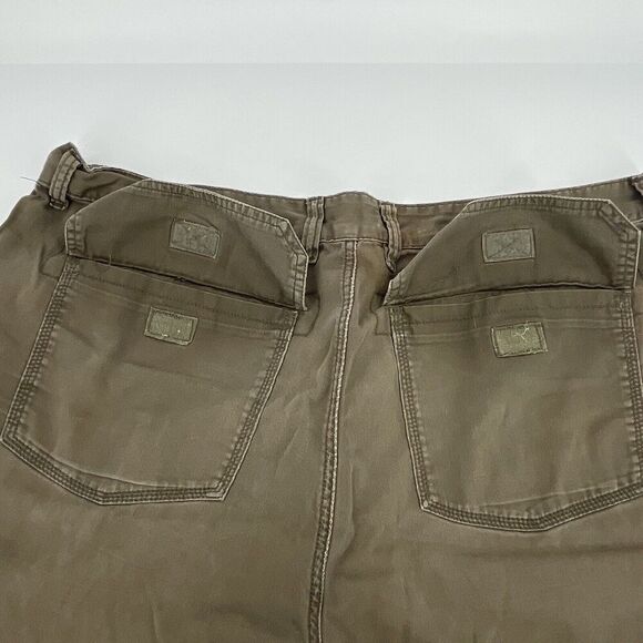 Adam Levine Cargo Shorts Men 40 Olive Green 100% Cotton Mid-Rise Classic Outdoor - Picture 14 of 16